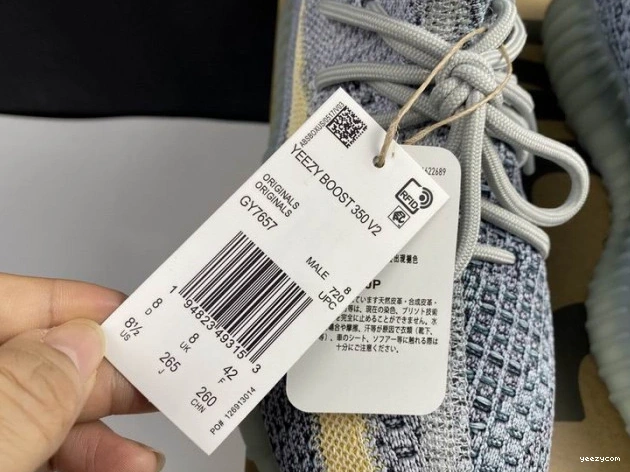 Ash Yeezy Adidas Blue GY7657 350 V2 Boost 0813